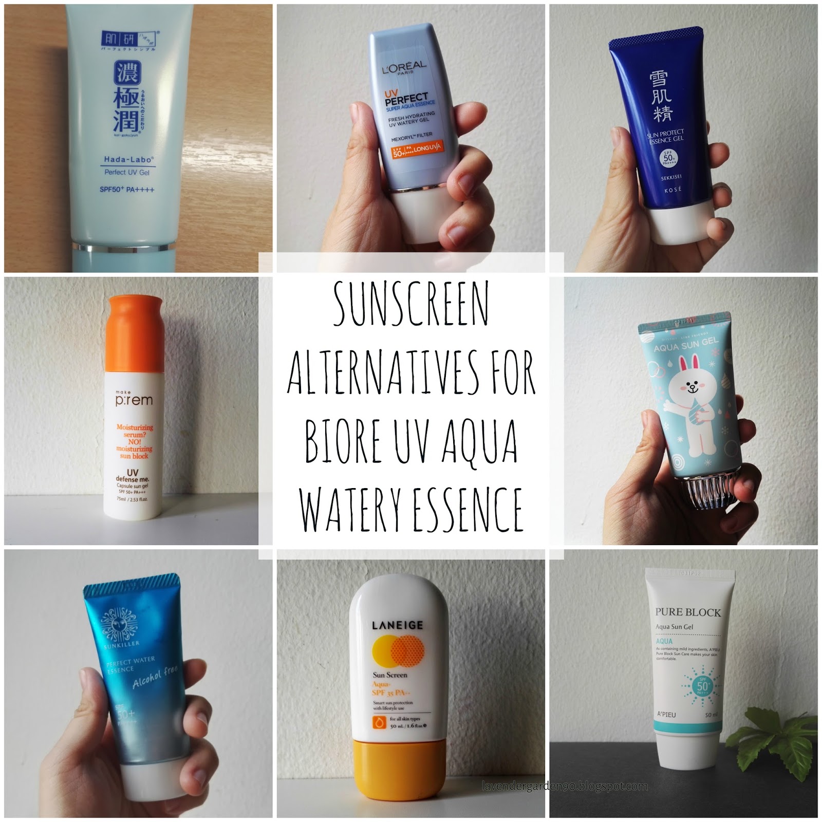 Biore sunscreen