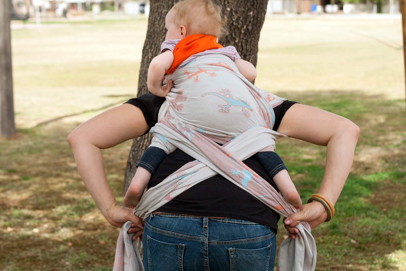Babywearing International of Phoenix Carry of the Month March; Double