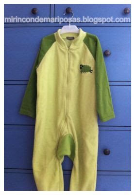 mi rincón de mariposas: Alargar el tiro a un pijama