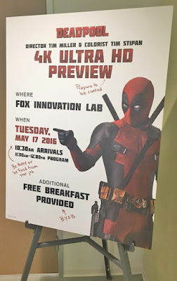 20th Century-Fox Home Entertainment's Deadpool Get Maximum 4K Ultra HD Effort DVD & Blu-ray Release Report, Deadpool, Ralph Tribbey