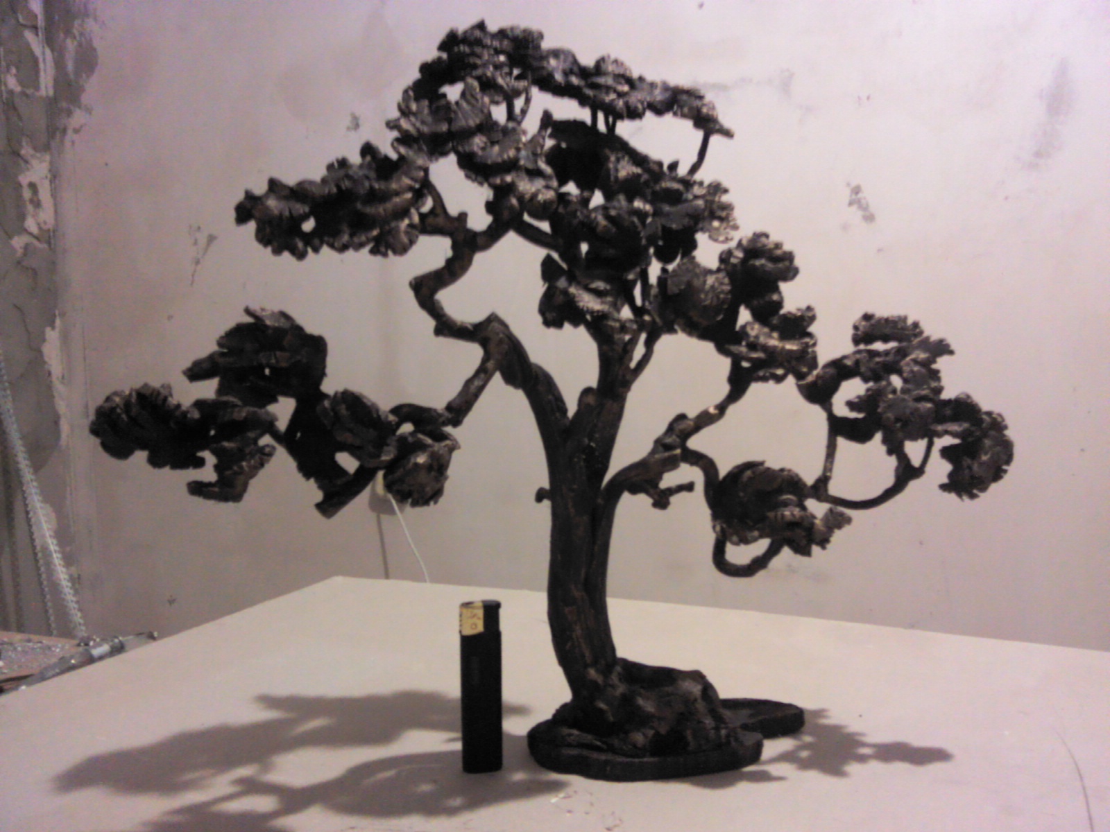 Дерево из металлической трубы своими руками