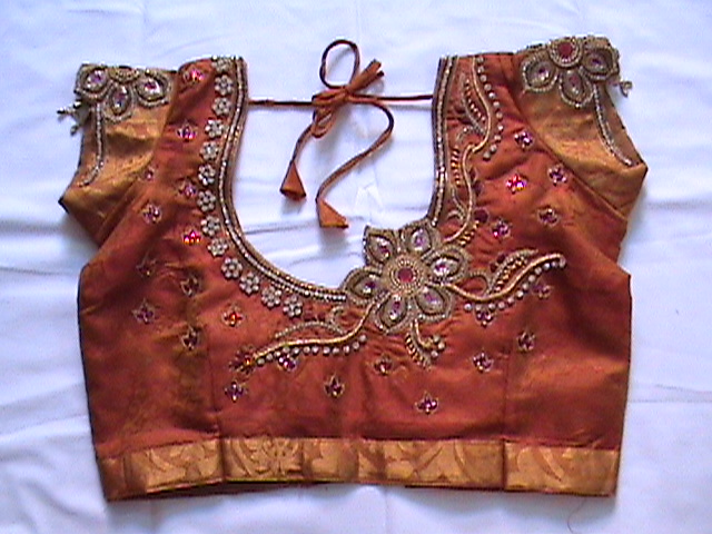 SRI AARI CREATIVES: Bridal blouse designs