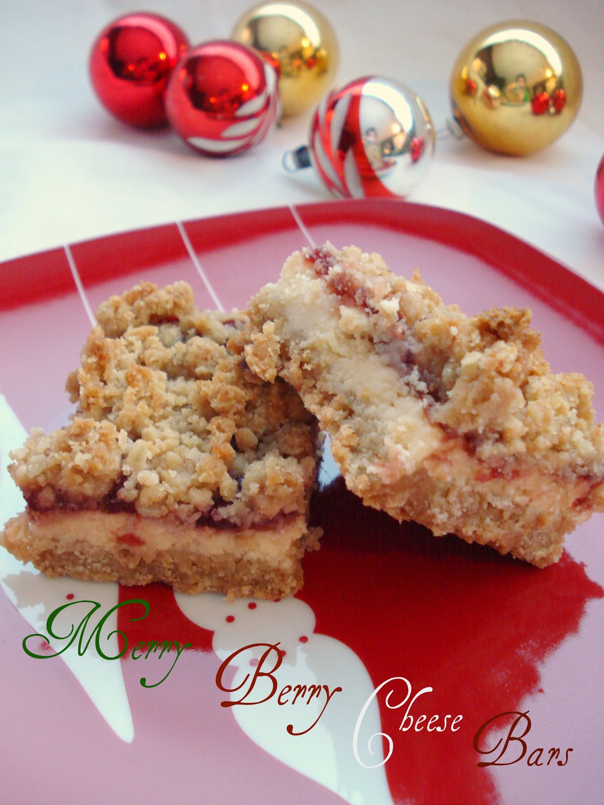 Silver Boxes Merry Berry Cheese Bars