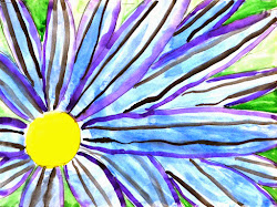 paintings watercolor keeffe georgia flower 6th grade painter