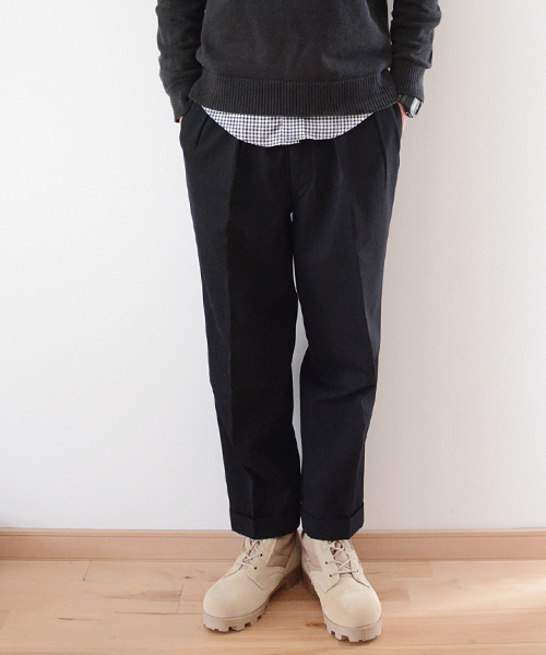 日本の古着》 スラックス ヴィンテージ 50年代 ウール スーツ パンツ