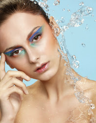 splash water colorful