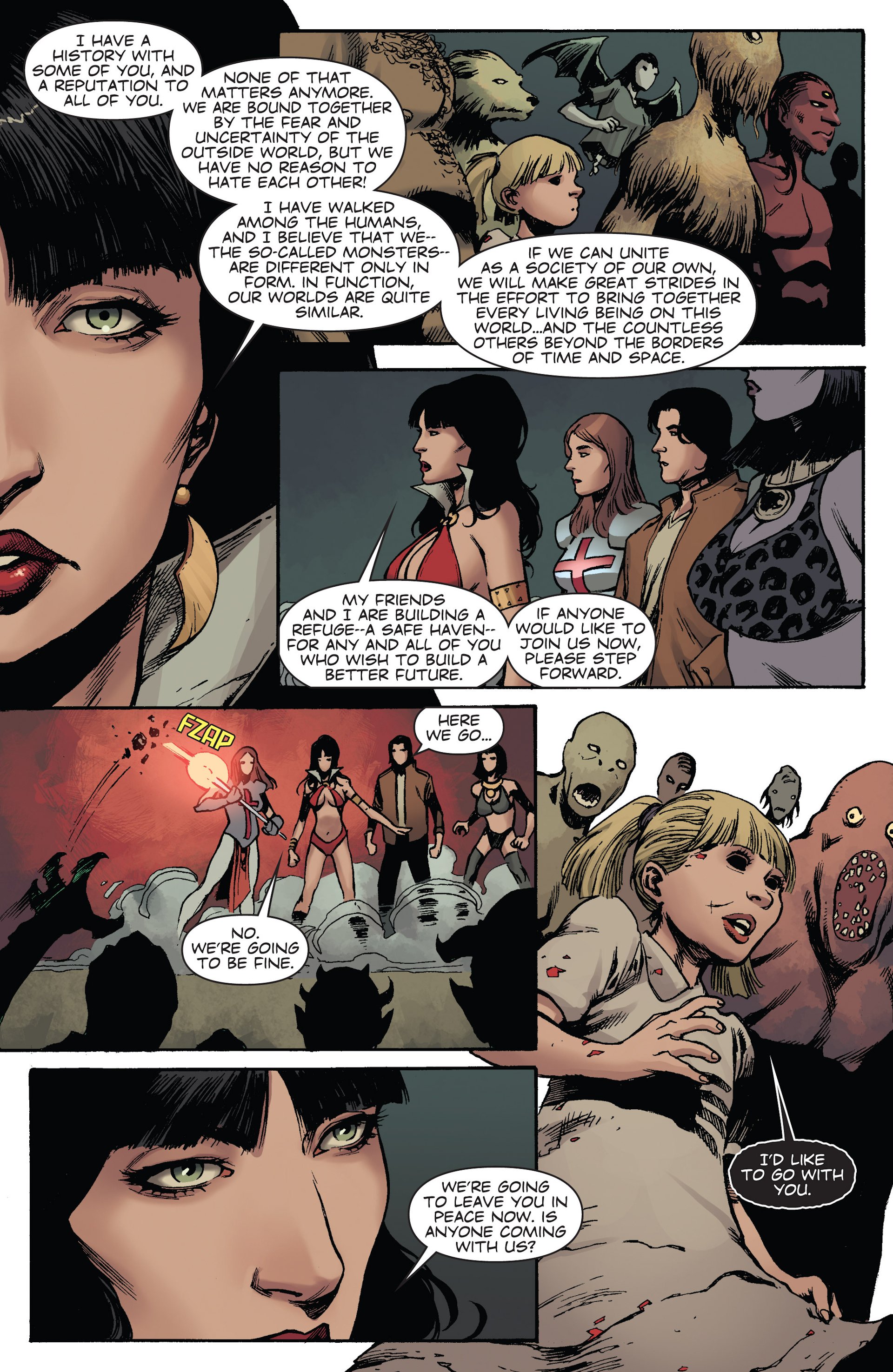 Read online Vampirella (2010) comic -  Issue #34 - 21