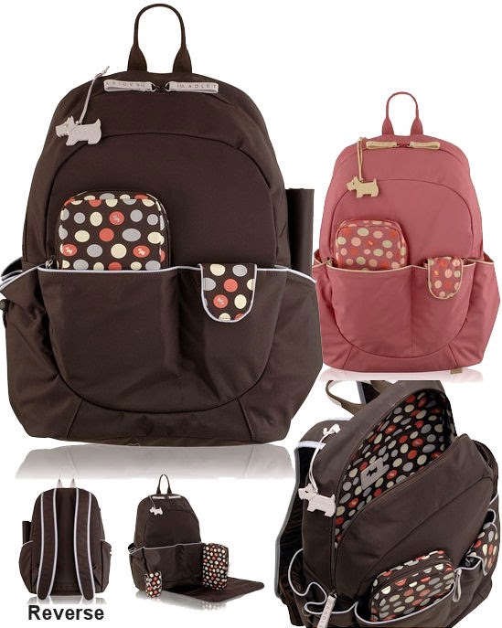 Baby changing bag backpack