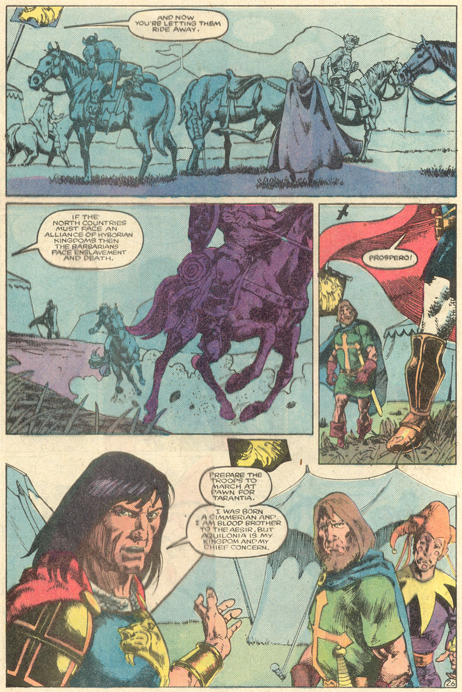 Read online Conan the King comic -  Issue #31 - 27