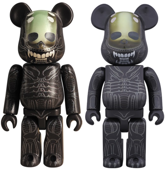 2016 Medicom Be@rbrick Bearbrick Alien 400/% Figure