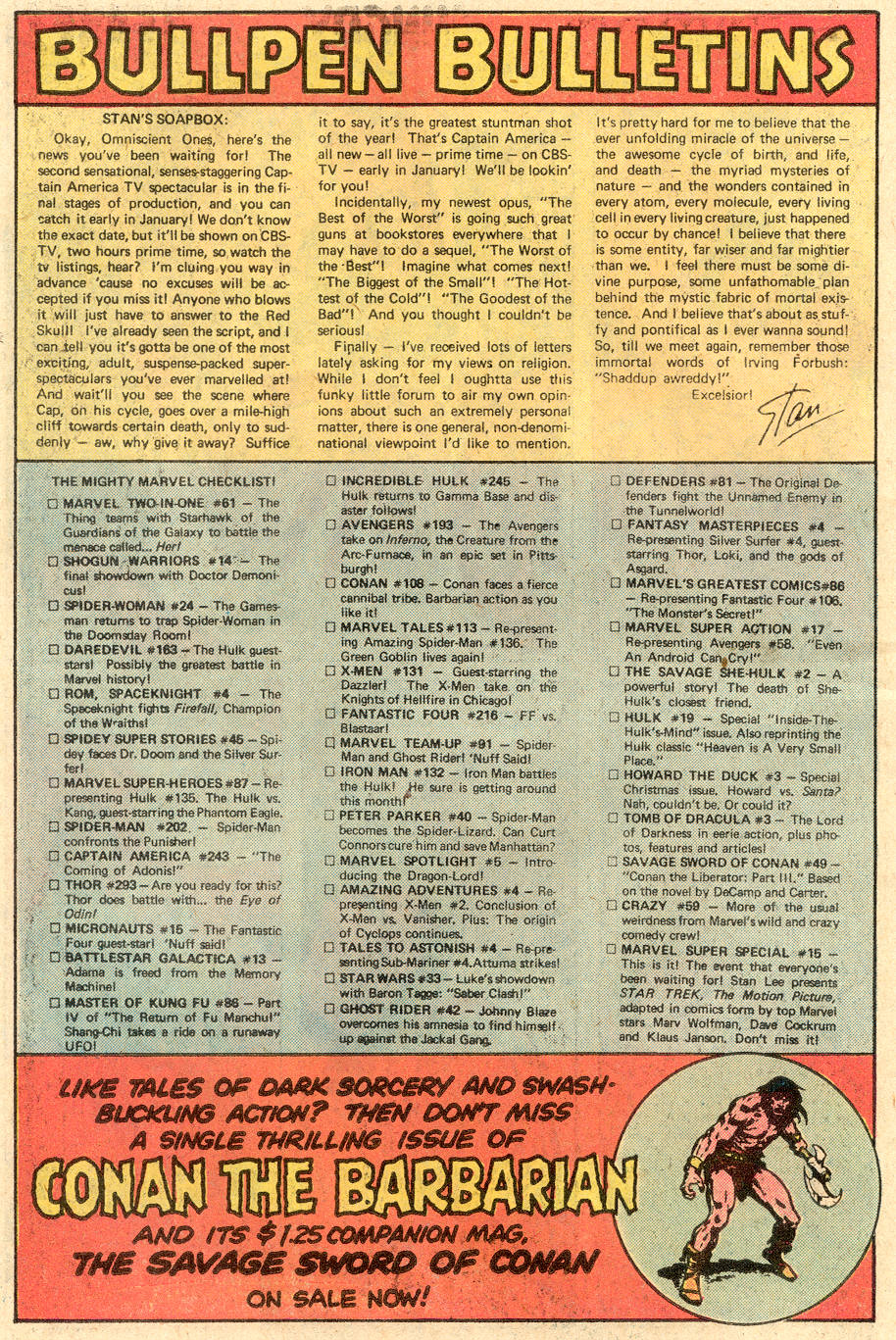 Conan the Barbarian (1970) Issue #108 #120 - English 20