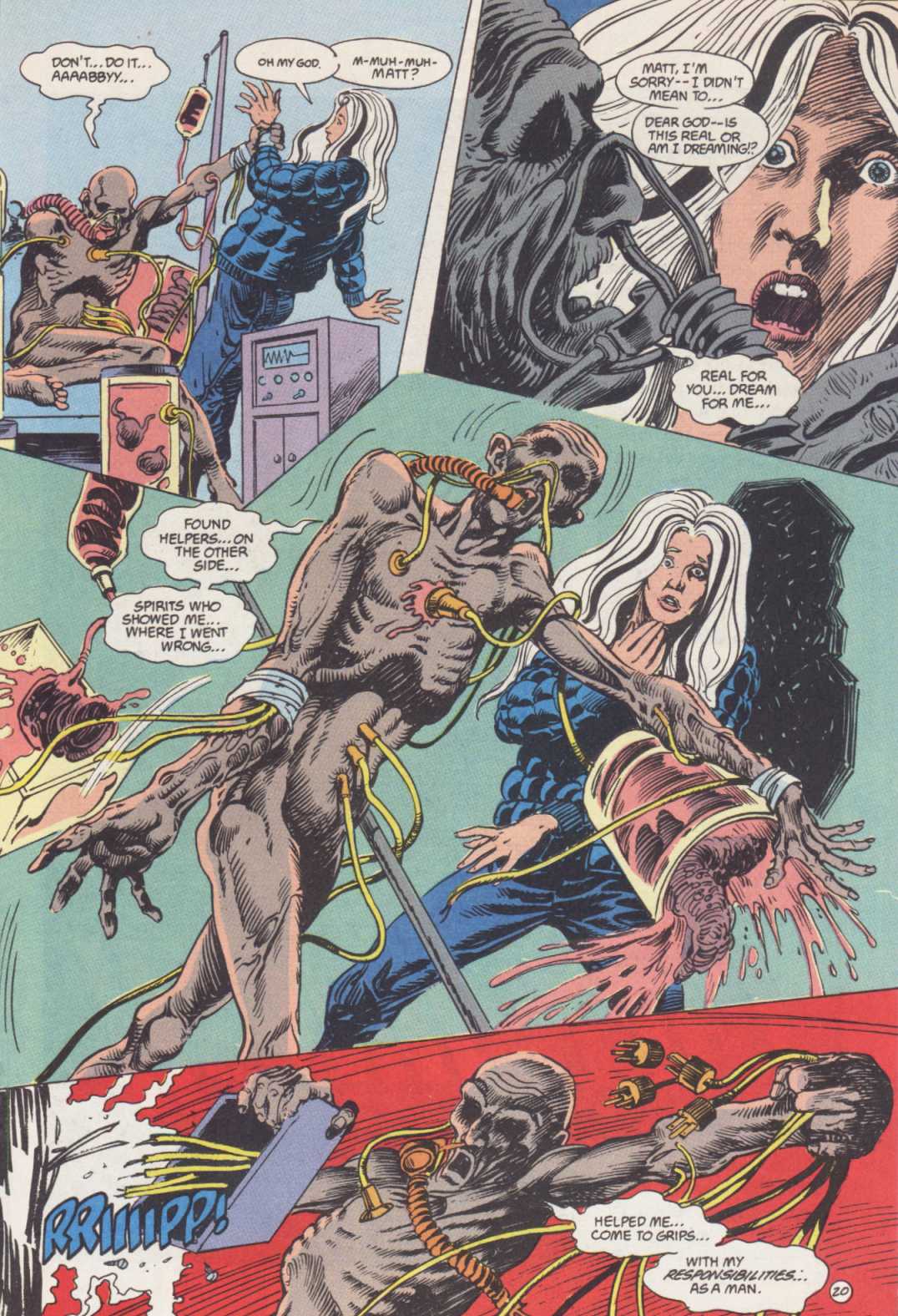 Read online Swamp Thing (1982) comic -  Issue #84 - 20