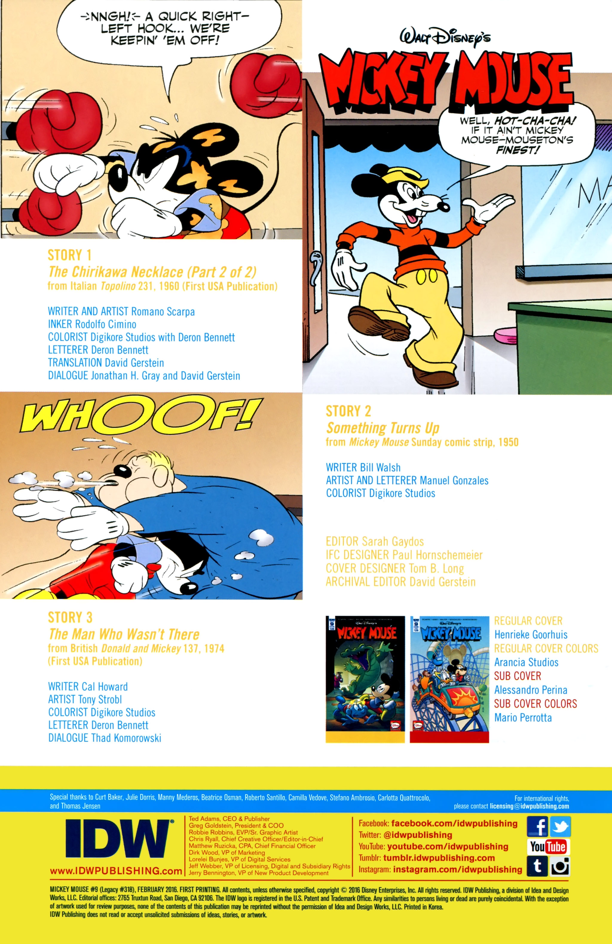 Mickey Mouse (2015) issue 9 - Page 2