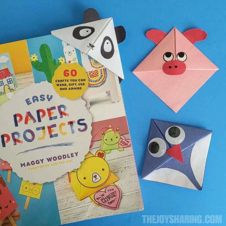 Origami Animal Bookmarks - The Joy of Sharing