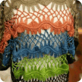 Blusa de encaje a ganchillo Blusa de encaje a ganchillo