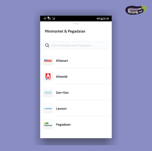 Bisakah isi saldi Gopay di Indomaret