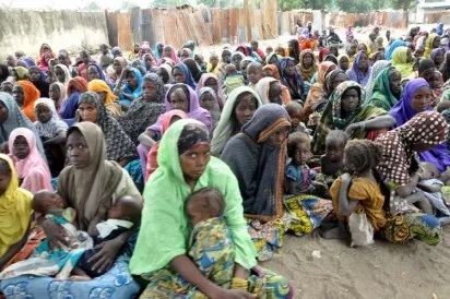 Tears as Information Minister visits Bama IDP camp