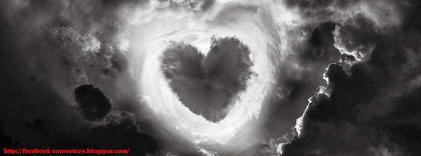 Couverture Facebook Amour Noir Et Blanc