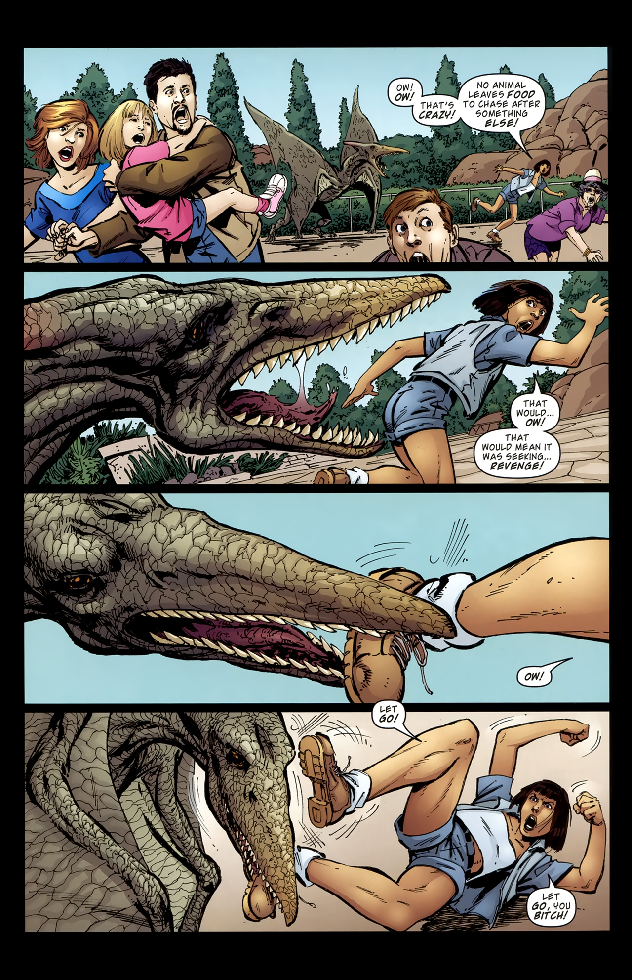 Read online Jurassic Park: The Devils in the Desert comic -  Issue #4 - 14