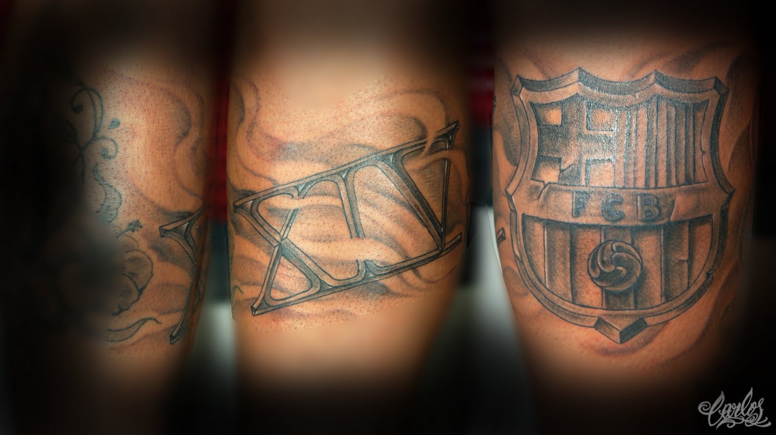 CosaFina tattoo Carlos Art Studio tatuaje Barça