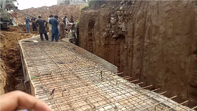 Underground drainage Culvert construction