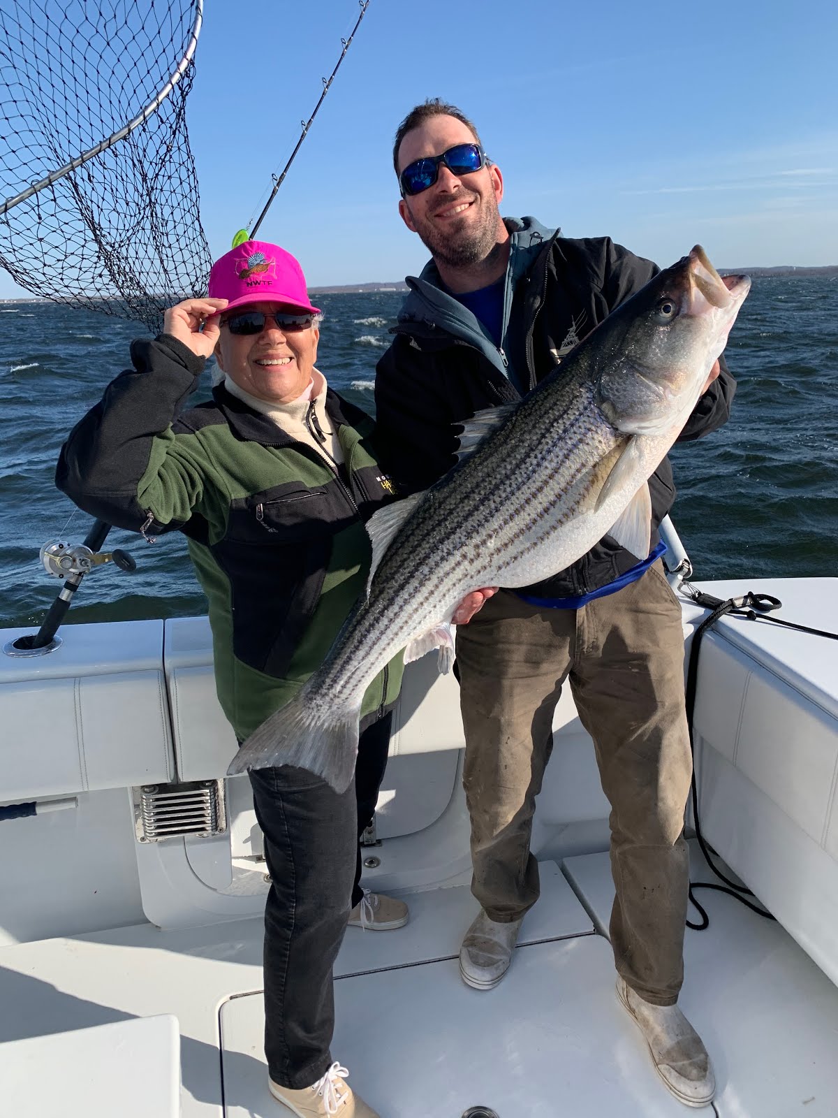 Andreas' Toy Charters NJ Fishing Charter Reports 44FA Boat Move to Perth Amboy