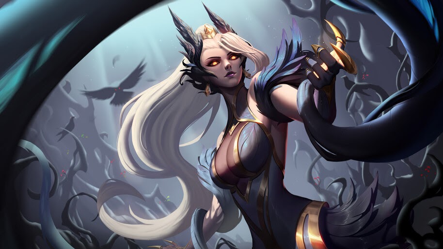 Zyra, Coven, LoL, 4K, #7.1841