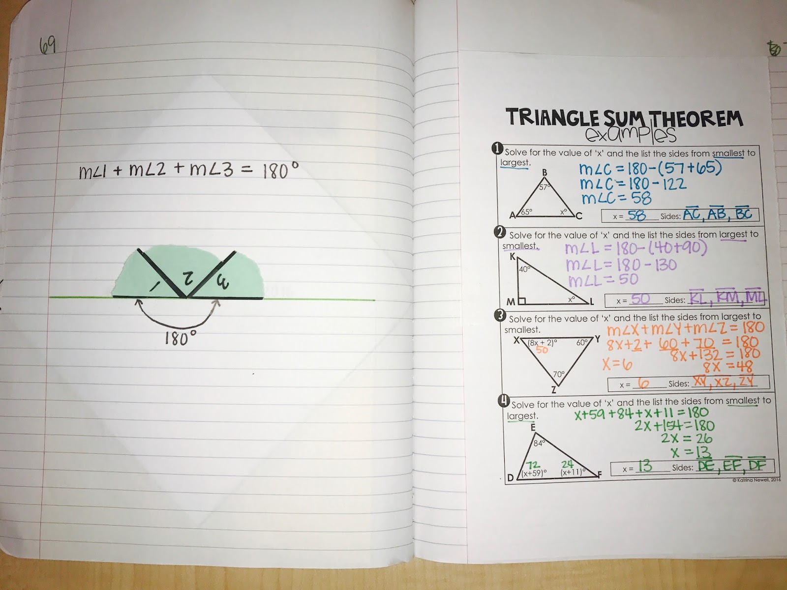 Mrs Newell S Math 2016 2017 Triangles Unit