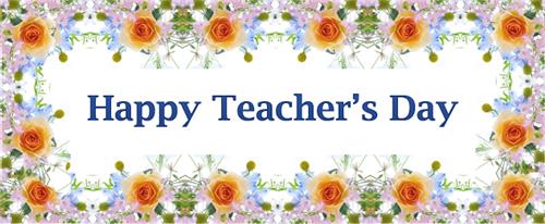 Teachers day celebrated