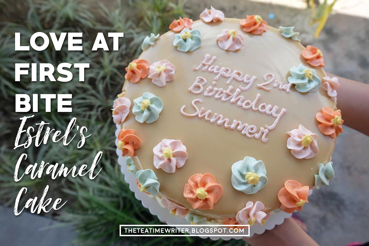 THAT CAKE FROM ESTREL'S The Tea Time Writer