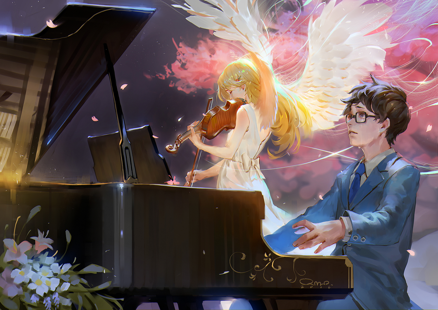 Shigatsu Wa Kimi No Uso Wallpaper Download Magone 2016 Shigatsu Wa Kimi No Uso Wallpaper Download Magone 2016