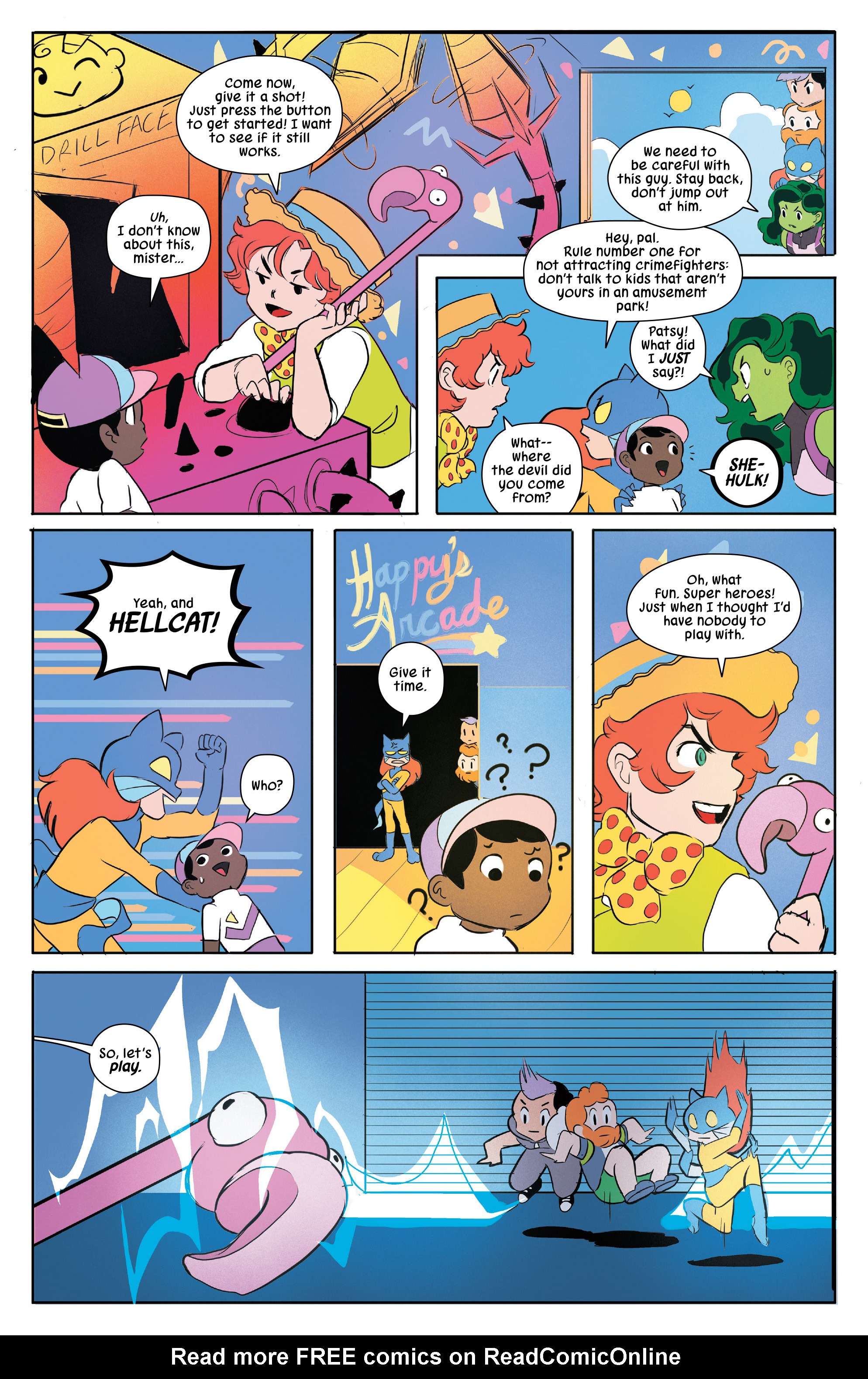 Read online Patsy Walker, A.K.A. Hellcat! comic -  Issue #6 - 10