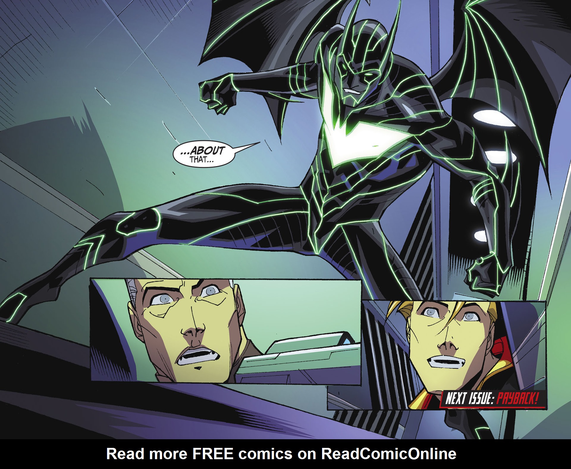 Read online Batman Beyond 2.0 comic -  Issue #22 - 22