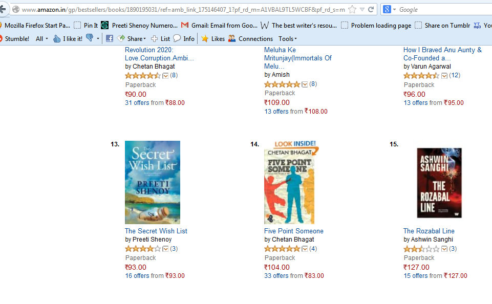 Preeti Shenoy's blog.