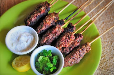 ground meat kebab