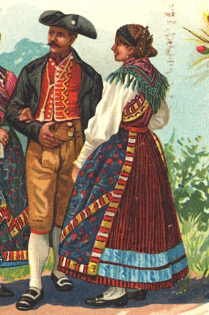 FolkCostume&Embroidery: Costume of Ochsenfurt, Unterfranken or Lower ...