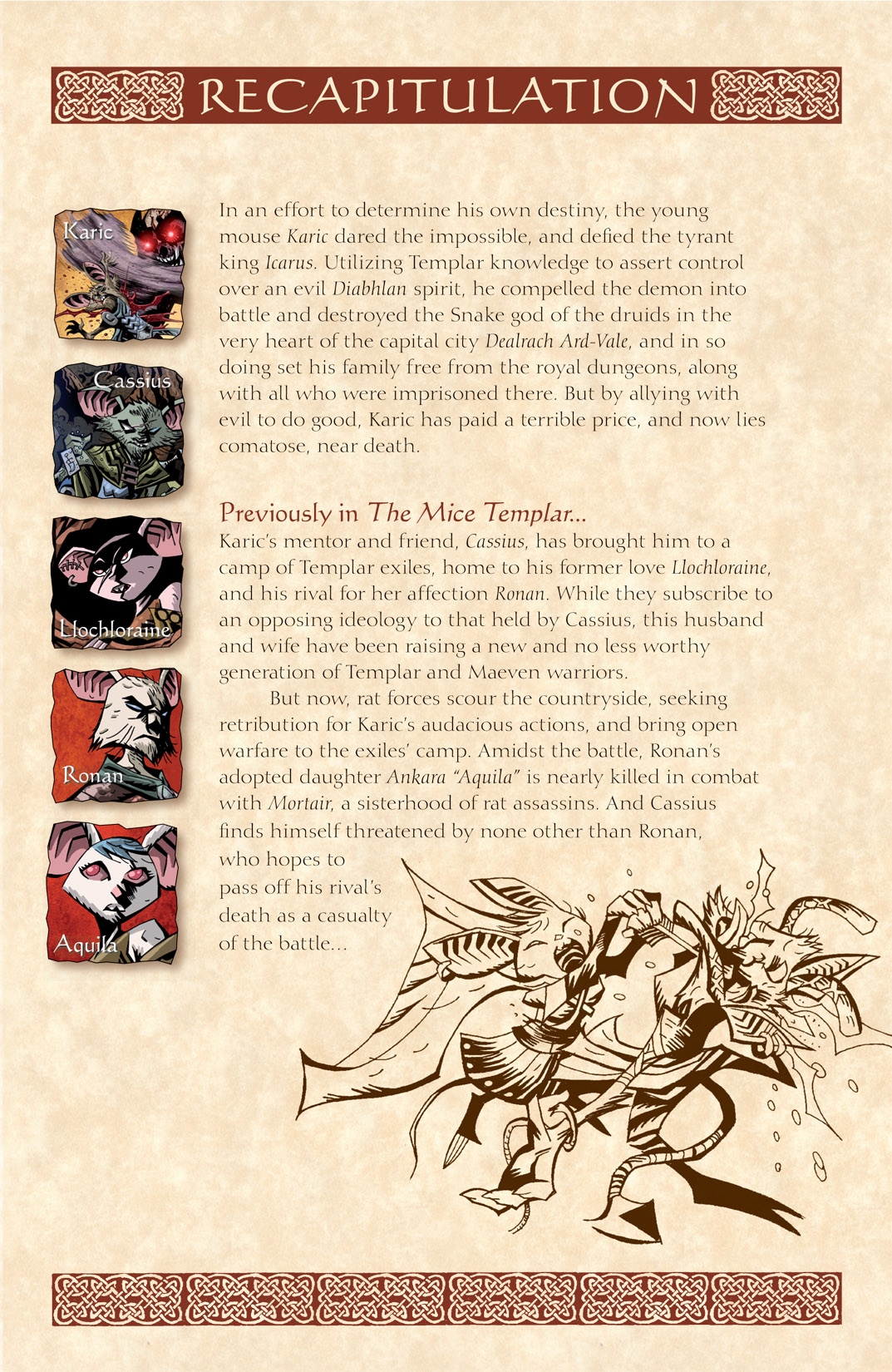 Read online The Mice Templar Volume 3: A Midwinter Night's Dream comic -  Issue #2 - 3