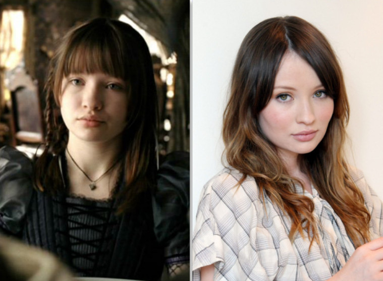 Emily Browning as Violet. 
