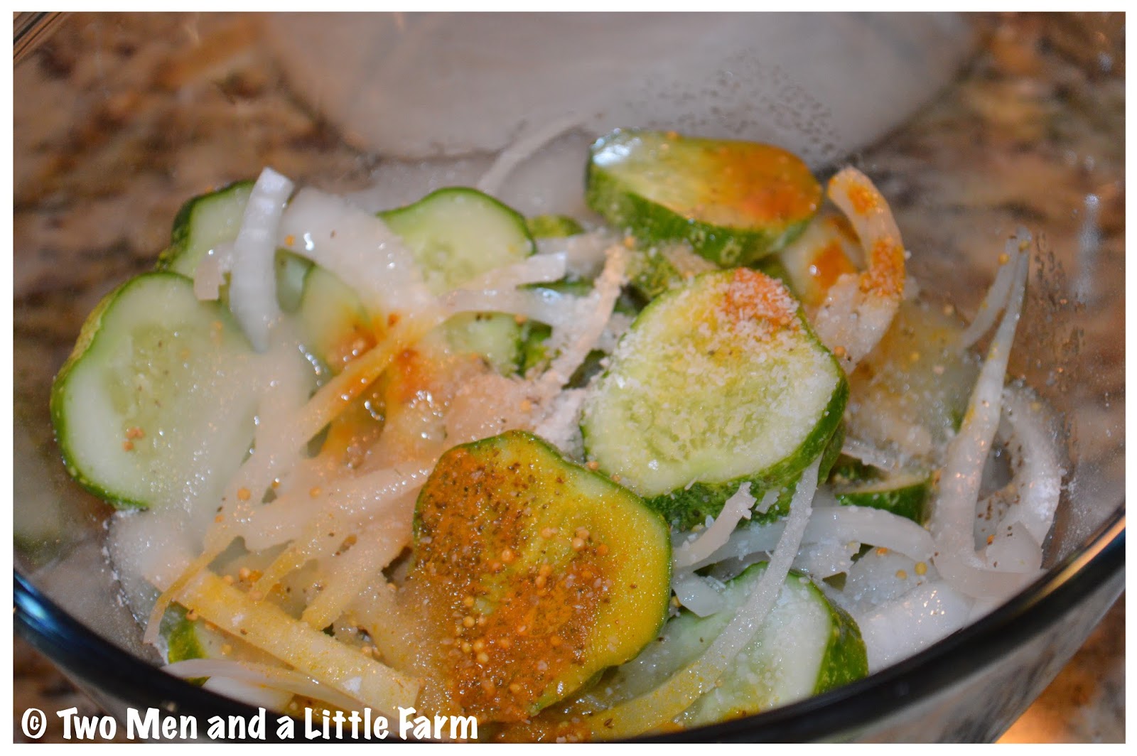 Two Men and a Little Farm MICROWAVE BREAD AND BUTTER PICKLES