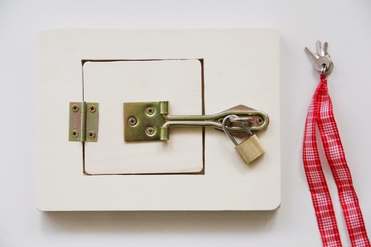 DIY Latch board Eltern vom Mars