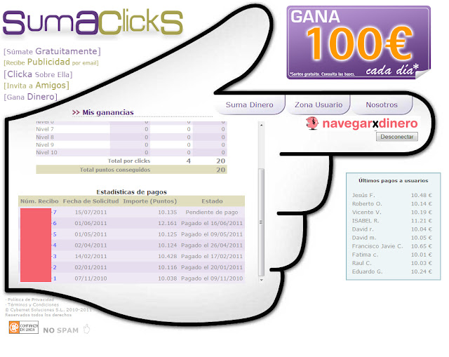 Sumaclicks facturas