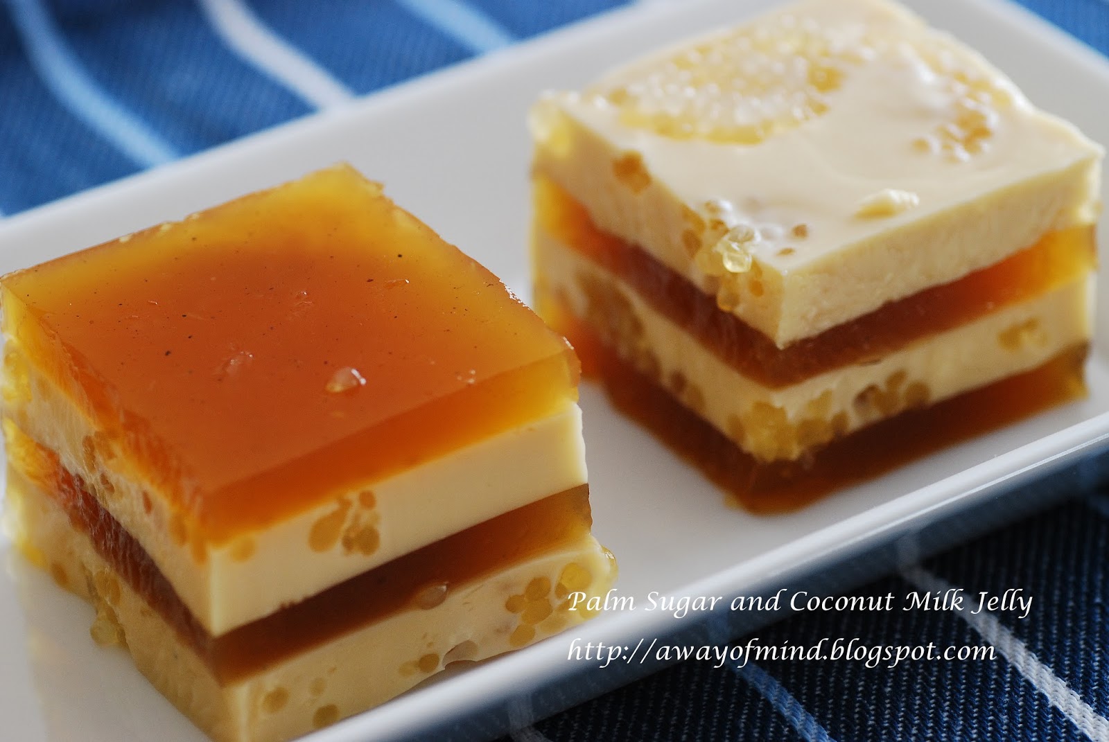 Awayofmind Bakery House Palm Sugar and Coconut Milk Jelly (Agar Agar