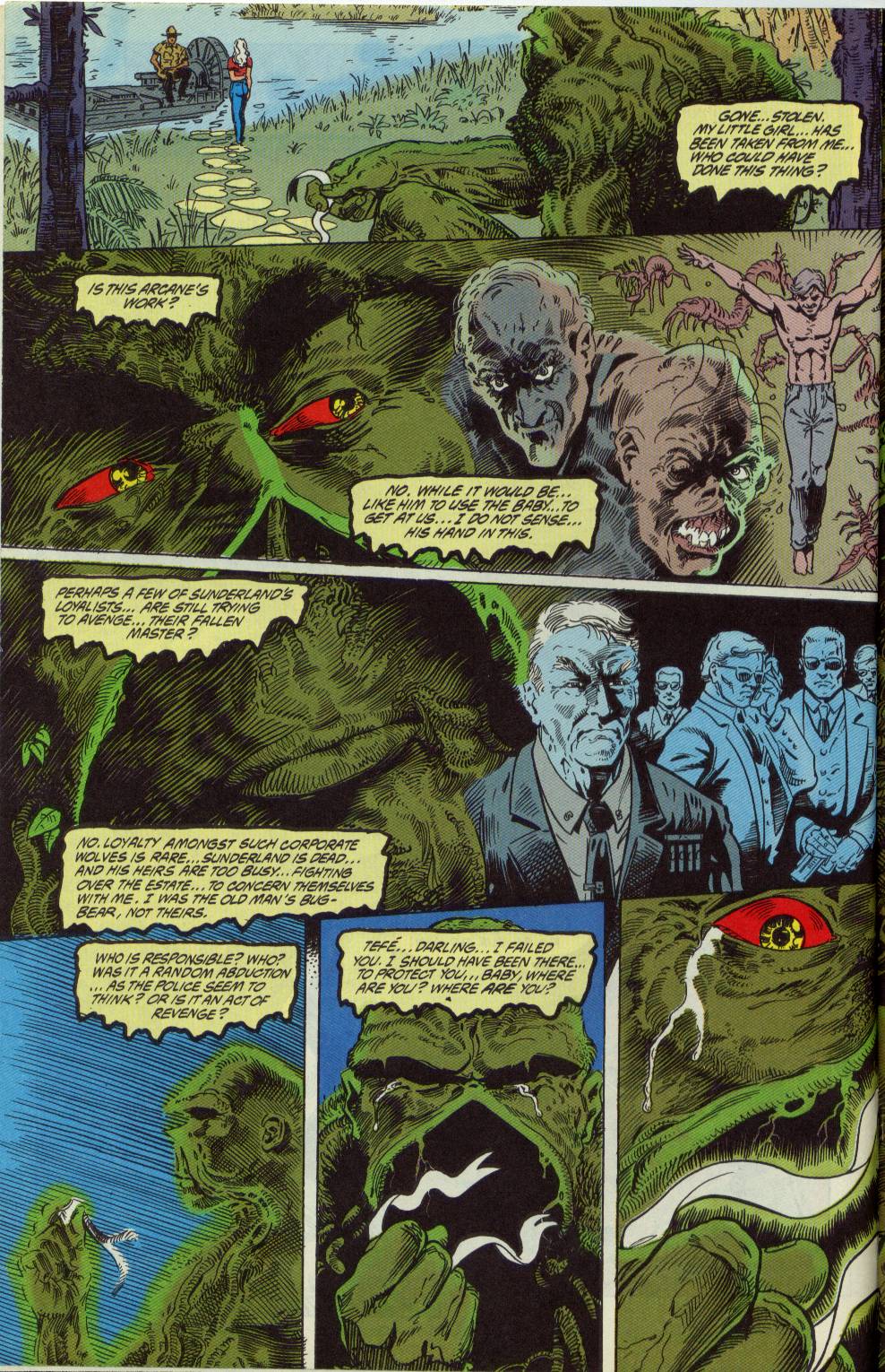 Swamp Thing (1982) Issue #119 #127 - English 11
