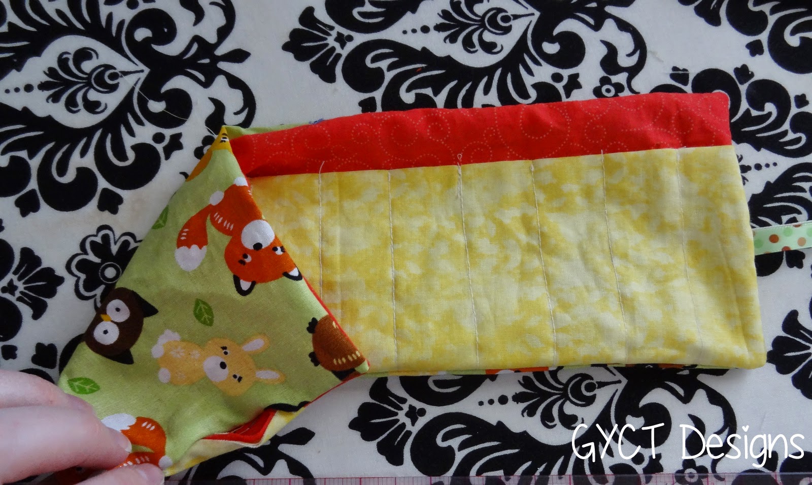 Fabric Crayon Holder and Roll Tutorial Sew Simple Home