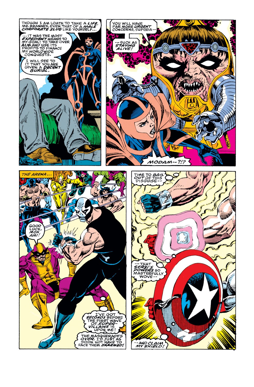 Captain America (1968) Issue #412 #361 - English 17