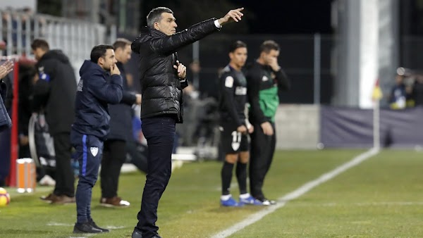 Muñiz - Málaga -: "El equipo ha dado la cara en un sitio difícil"
