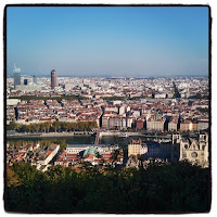 Lyon vue depuis Fourvière