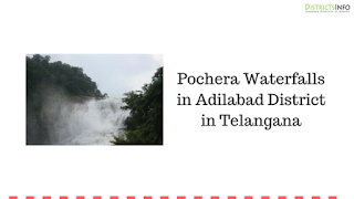 Pochera Waterfall in Adilabad District in Telangana