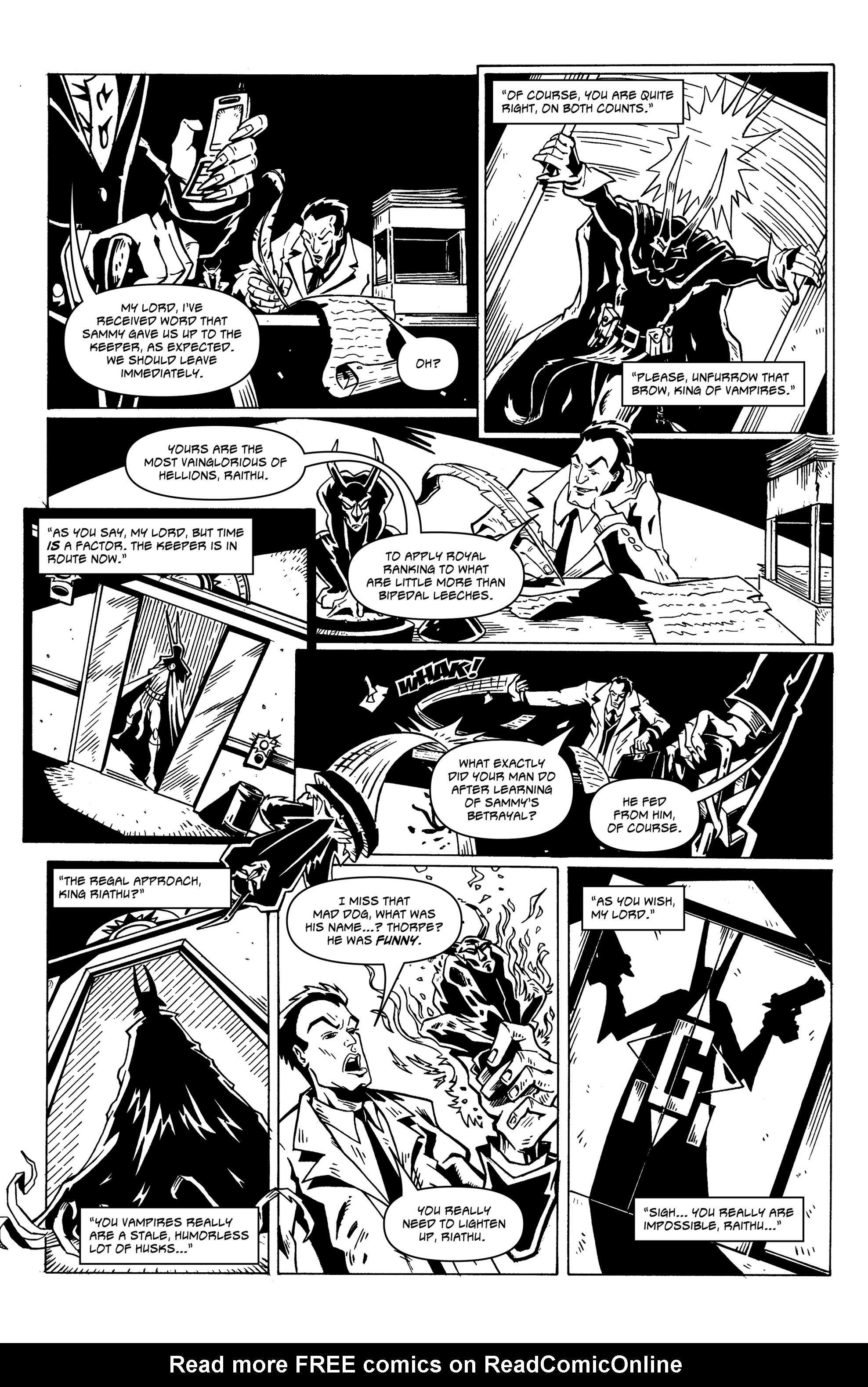 Read online Lucifer Fawkes: The Blind Ones comic -  Issue # Full - 22