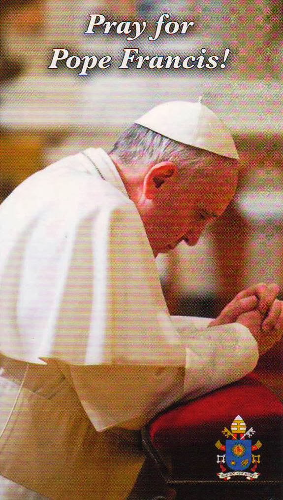 Let us Pray for the Pope! Click  Photo for  Holy Father's Prayer Intentions for 2018